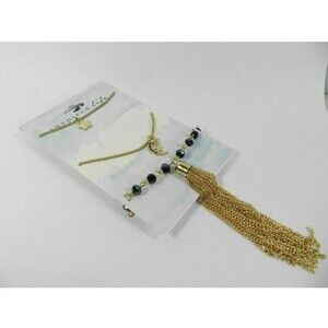 Inspired Life Triple Layer Tassel Pendant Necklace